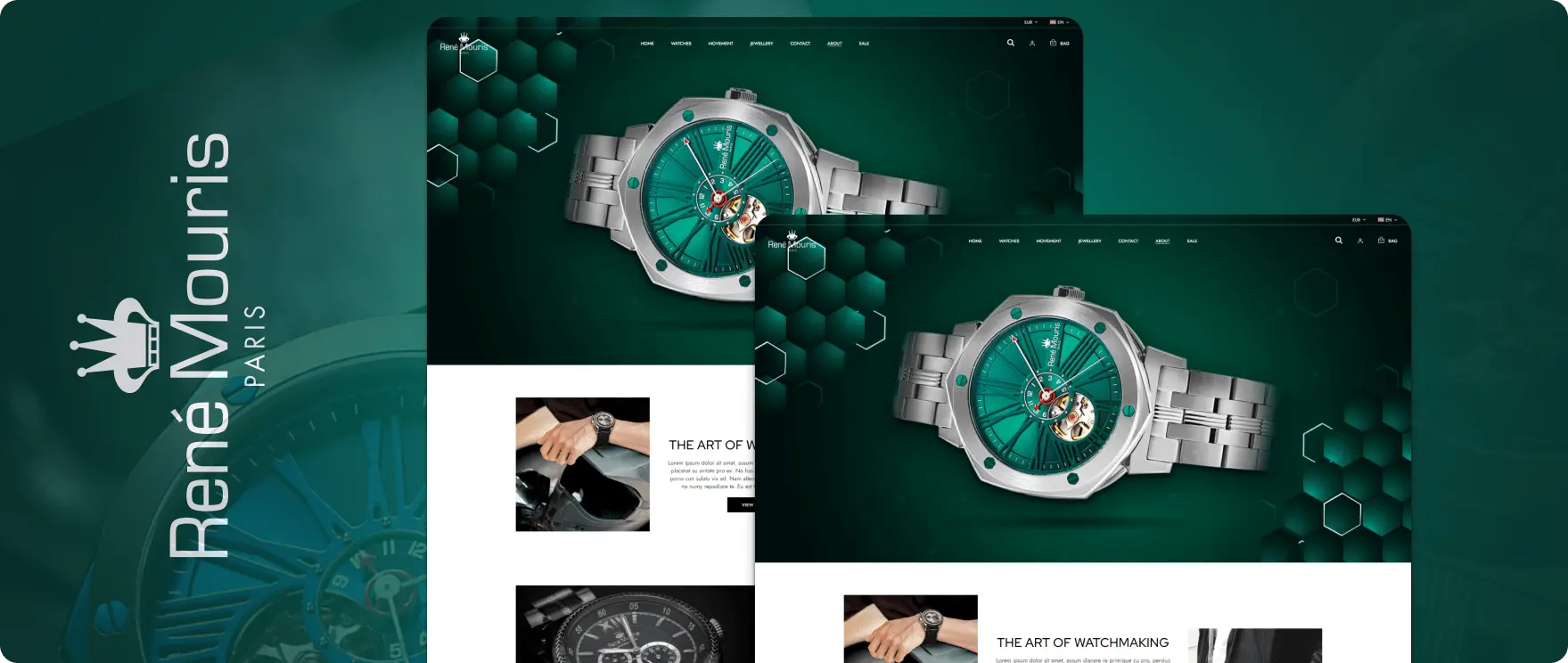 Rene moris mins wesbite image