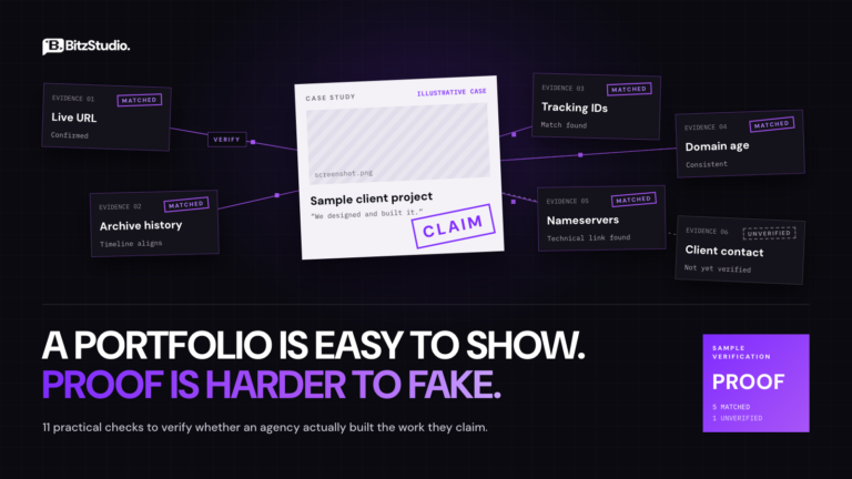How to Verify an Agency Actually Built Their Portfolio